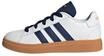 adidas Unisex Kinder Grand Court Lifestyle Tennis Lace-Up Shoes, FTWR White/Dark