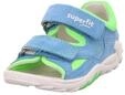 Superfit Jungen Flow Sandale, Hellblau Hellgr&uuml;n 8400, 20 EU
