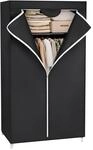 SONGMICS Kleiderschrank, Stoffschrank, Faltschrank mit Kleiderstange,