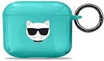 Karl Lagerfeld KLA3UCHFL h&uuml;lle f&uuml;r AirPods 3 Cover blau/blau Choupette