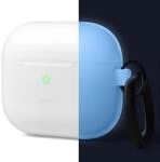 elago Silikon H&uuml;lle mit Karabiner Kompatibel mit AirPods 3 Case Cover - Hochwertiges