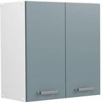 Vicco H&auml;ngeschrank R-Line, Blau-Grau, 60 cm, zur freien Kombination innerhalb