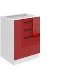 Belini Unterschrank K&uuml;che, K&uuml;chenunterschrank 60 cm Breite. SDSZ