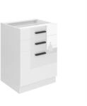 Belini Unterschrank K&uuml;che, K&uuml;chenunterschrank 60 cm Breite. SDSZ