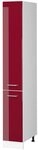Vicco Apothekerschrank R-Line, Rot Hochglanz, 30 cm