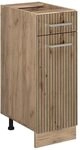 Vicco K&uuml;chenunterschrank R-Line, Artisan-Eiche, 30 cm ohne Arbeitsplatte, zur...
