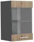 Vicco K&uuml;chenglasschrank R-Line, Artisan-Eiche, 40 cm, zur freien Kombination