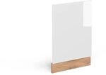 Vicco Frontblende R-Line, Wei&szlig; Hochglanz, 45 cm ohne Arbeitsplatte, zur freien