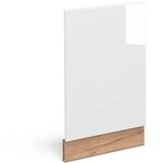Vicco Frontblende Fame-Line, Wei&szlig; Hochglanz, 45 cm ohne Arbeitsplatte, zur