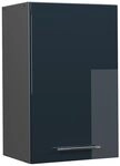 Vicco H&auml;ngeschrank Fame-Line, Dunkelblau Hochglanz, 45 cm, zur Kombination mit