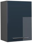 Vicco H&auml;ngeschrank Fame-Line, Dunkelblau Hochglanz, 50 cm