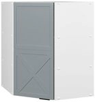 Vicco Eckh&auml;ngeschrank Fame-Line, Hellblau-grau, 57 cm