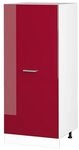 Vicco Vorratsschrank R-Line, Rot Hochglanz, 60 cm | Gro&szlig;e T&uuml;r &middot; 3...