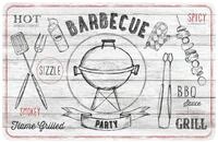 d-c-fix Tischset &ndash; Barbecue offwhite (29 cm x 44 cm eckig) &ndash; Tischunterlage...