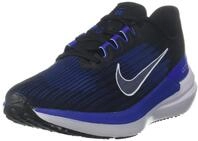 Nike Herren Air Winflo 9 Sneaker, Black/White-Old ROYAL-Racer Blue, 44.5 EU