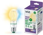 WiZ ultra effiziente smarte LED Lampe, E27, Energieeffizienzklasse A, energiesparend,