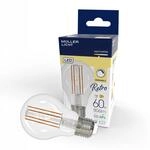 M&uuml;ller-Licht Retro DIM LED A60 Birnenform Filament E27 klar, 7W ersetzt 60W,