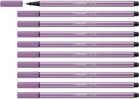 STABILO - Premium-Filzstift - Pen 68-10er Pack - grauviolett