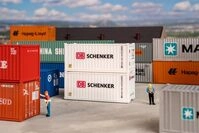 FALLER 182053-20' Container DB, 2er-Set - Spurweite H0