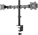 InLine 23104C Tischhalterung, f&uuml;r 2x TFT/LCD/LED bis 68cm (27"), max. 2x8kg