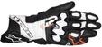 Alpinestars Gp Plus R V3 Motorrad Handschuhe, schwarz/wei&szlig;/neon-rot, L