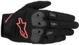 Alpinestars Sp X 1 Motorrad Handschuhe, schwarz/neon-rot, L