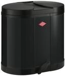 WESCO &Ouml;kosammler 170 in der Farbe schwarz, pulverbeschichtetes Stahlblech, zwei