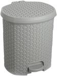 keeeper Treteimer, 11,5 l, M&uuml;lleimer mit Tretpedal, Tjark, Nordic Grey (Grau)