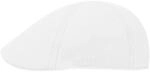 Stetson Texas Cotton Flatcap UV Schutz 40+ Unifarbene Schirmm&uuml;tze Fr&uuml;hjahr Sommer