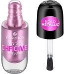 essence satin CHROME nail polish, Nr. 02, Pink, abdeckend, Expressergebnis,