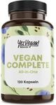 Vegan Multivitamin & Mineralien mit 14 Vitaminen u.a. B12, Jod, Eisen, Cholin...