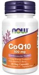 Now Foods CoQ10 100mg with Hawthorn Berry (30 vcaps) Unflavoured