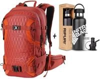 Nitro, SLASH 25 pro SET mit Ripuri 600 ml Flasche & Filter, Snowboardrucksack,