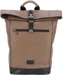 Joop! Rucksack Freizeitrucksack mit Laptopfach Nepezzano Otis Backpack Fungi taupe