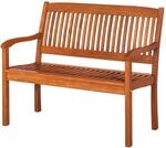 MERXX Bank Maracaibo aus Eukalyptus in braun 2 Personen, FSC Mix