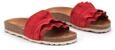 VERBENAS Sandalen Roc&iacute;o Serraje Volante Fuego - Gr&ouml;&szlig;e: 42