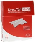 Dracot&uuml;ll Sil.5x5 cm Silikonbes.Wundkont.Aufl.