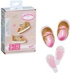 Baby Annabell Goldene Schuhe mit Einlegesohlen 43cm, Puppenschuhe mit...