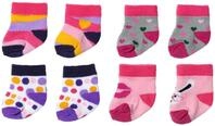 BABY born Socken 43cm, 2 Paar Bunte Socken f&uuml;r 43 cm Puppen, Set Nicht frei