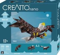 KOSMOS 3744 CREATTO Adler Wild Life, 3D-Leuchtfiguren entwerfen, 3D-Puzzle-Set f&uuml;r