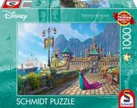 Schmidt 58042 Thomas Kinkade Disney Frozen Arendelle Puzzle, 1000 Teile