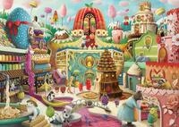 Ravensburger Puzzle 12001195 - Zuckerstra&szlig;e - 1000 Teile Puzzle f&uuml;r Erwachsene und