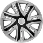 Radzierblende Supernova schwarz/Silber 15 Zoll 4er Set