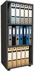 VCM Holzregal stehend | platzsparender Aktenschrank | Ma&szlig;e ca. H. 108 x B. 49 x T.
