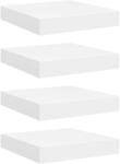 vidaXL 4X Wandregal Schwebend H&auml;ngeregal Wandboard B&uuml;cherregal Schweberegal