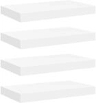 vidaXL 4X Wandregal Schwebend H&auml;ngeregal Wandboard B&uuml;cherregal Regalbrett