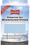 Premium-Set zwei Mikrofasert&uuml;cher &ndash; F&uuml;r Glas- und Spiegeloberfl&auml;chen