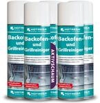 HOTREGA Backofen- und Grillreiniger 5x 300ml | Gebrauchsfertig | Entfernt