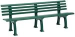 Blome Sitzbank Juist &ndash; Gartenbank f&uuml;r Garten, Balkon, Terrasse, Parkbank in...