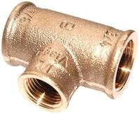 Viega 264468 T-St&uuml;ck Modell 3130 Rotguss allseitInnengewinde Innengewinde 3/4...